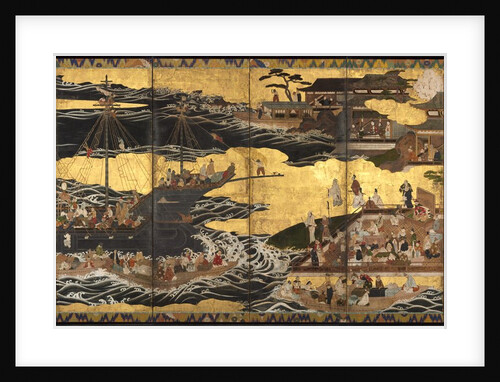 Arrival of the 'Southern Barbarians', c. 1600 by Unknown