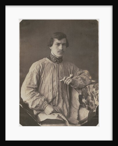 Artist with Pipe, 1853-1857 by Frank Chauvassaignes