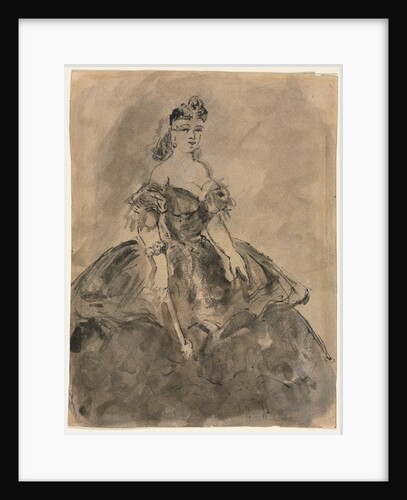 At the Ball, 19th century by Constantin Guys