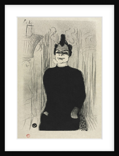 At the Gaieté Rochechouart: Nicolle, 1893 by Henri de Toulouse-Lautrec