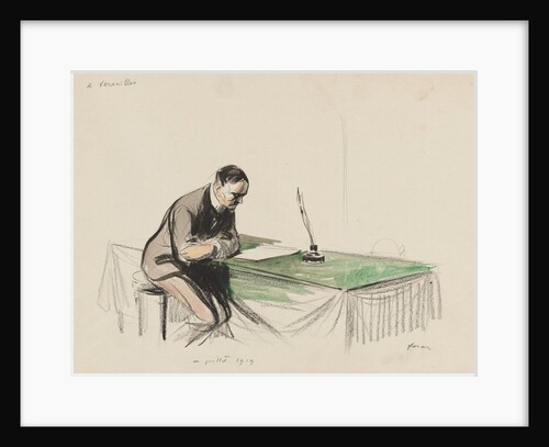 At Versailles, July 1919, 1919 by Jean Louis Forain