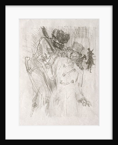 Au pied du Sinaï: Arrestation de Schlomé Fuss, 1898 by Henri de Toulouse-Lautrec