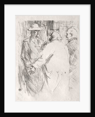 Au pied du Sinaï: Clemenceau à Busk, 1898 by Henri de Toulouse-Lautrec