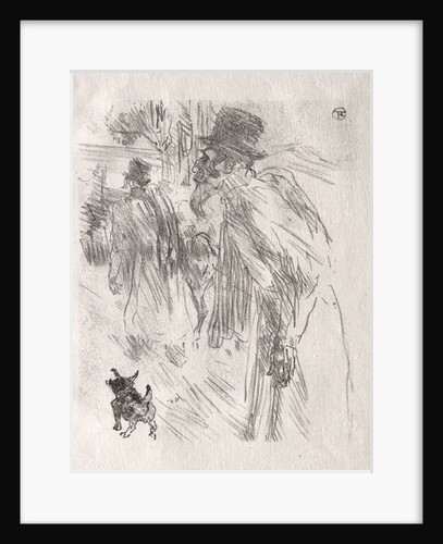 Au pied du Sinaï: Les Juifs Polonais, Carlsbad, 1898 by Henri de Toulouse-Lautrec