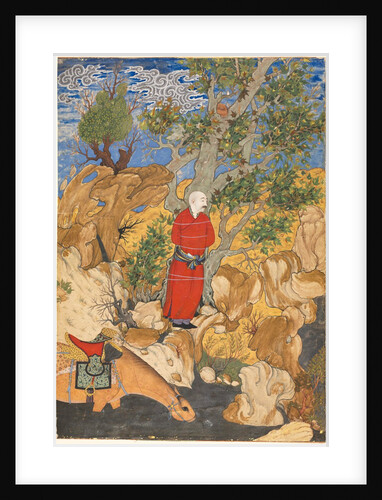 Aulad Tied to a Plane Tree, from a Shahnama by Firdausi, 1575-1600 by Sadiqi Bek