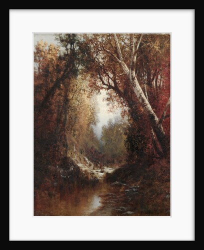 Autumn Scene in the Adirondacks, 1877 by William Hart