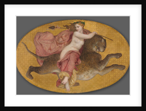 Bacchante on a Panther, 1855 by William Adolphe Bouguereau