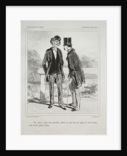 Baliverneries Parisiennes by Paul Gavarni