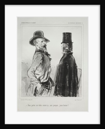 Baliverneries Parisiennes by Paul Gavarni