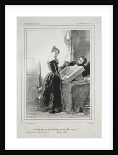 Baliverneries Parisiennes by Paul Gavarni