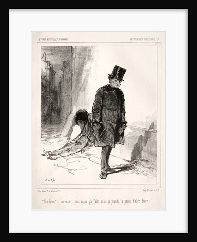 Baliverneries Parisiennes by Paul Gavarni