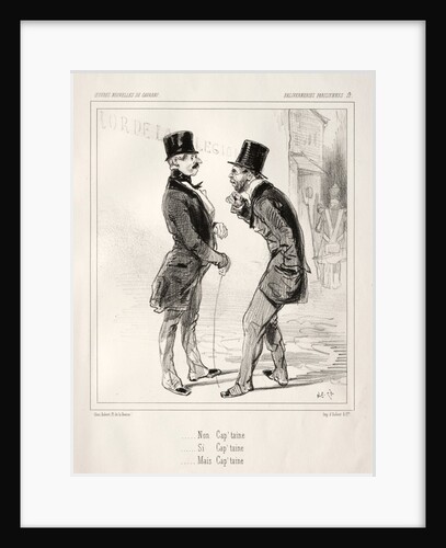 Baliverneries Parisiennes by Paul Gavarni