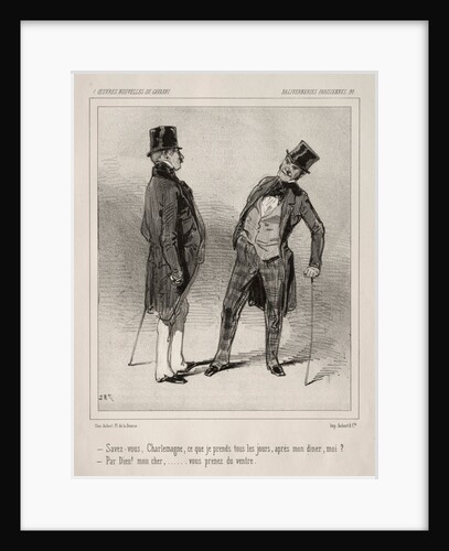 Baliverneries Parisiennes by Paul Gavarni