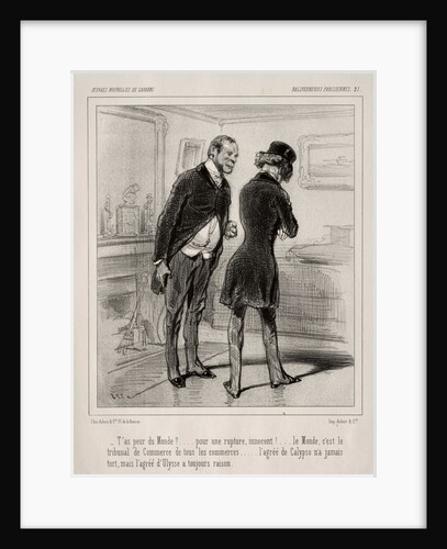 Baliverneries Parisiennes by Paul Gavarni