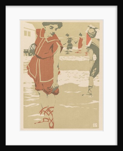 Bathers, c. 1900 by Hans von Newmann