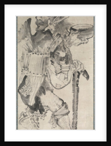 Beggar, 1871 by Suian Hirafuku