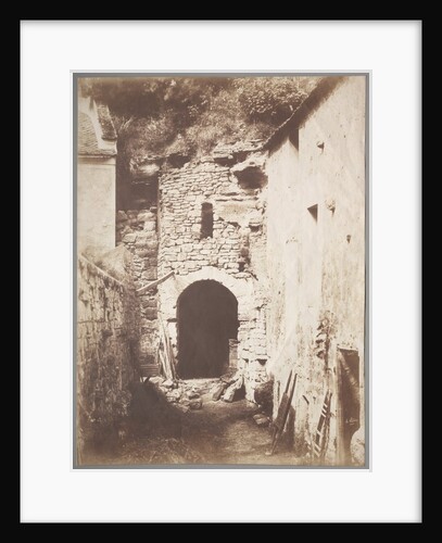 Behind the Troglodyte Farm, c. 1853 by Henri Le Secq