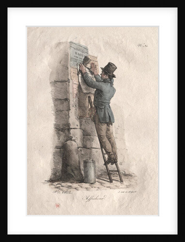 Bill Poster by Carle Vernet