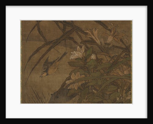 Birds and Flowers, mid-1400s-early 1500s by Sessh? T?y? (attributed to)