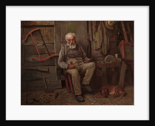 Boat Builder, c. 1904 by John George Brown