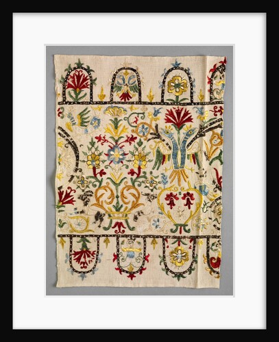 Border Strip of a Skirt, 1600s - 1700s by Unknown