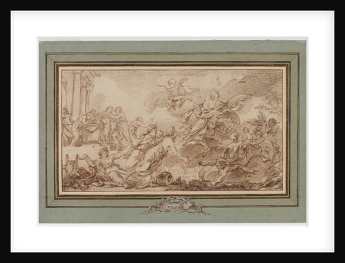 Boreas Abducting Oreithyia, c. 1755-1760 by Jean-Baptiste-Marie Pierre