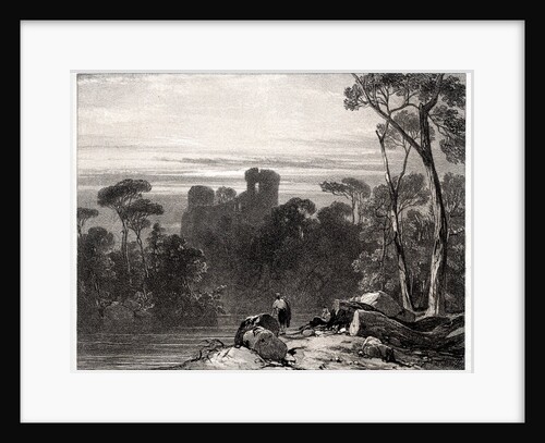 Bothwell Castle, 1826 by Richard Parkes Bonington