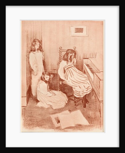 Bouderie, 1898 by Alfredo Müller