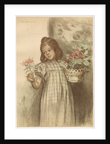 Bouquetière, published 1899 by Firmin Bouisset