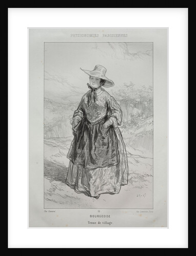 Bourgeoise by Paul Gavarni