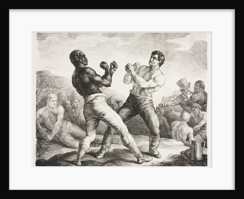 Boxers, 1818 by Théodore Géricault
