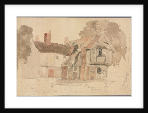 Bray Church Yard, 1807 by John Varley