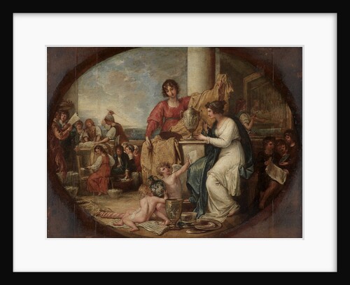 British Manufactory; A Sketch, 1791 by Benjamin West