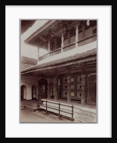 Buddhist Temple in Kandy, Ceylon, c. 1880s by Skeen & Co.