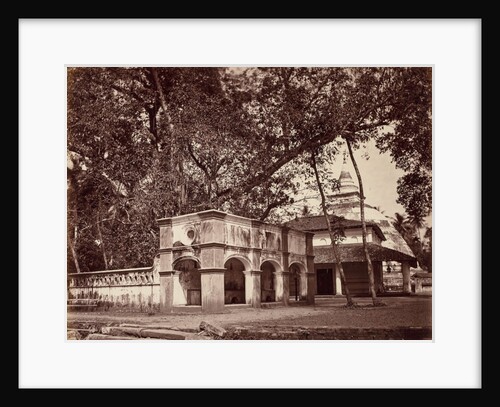 Buddhist Temple, Kalani, c. 1880 by Scowen & Co.