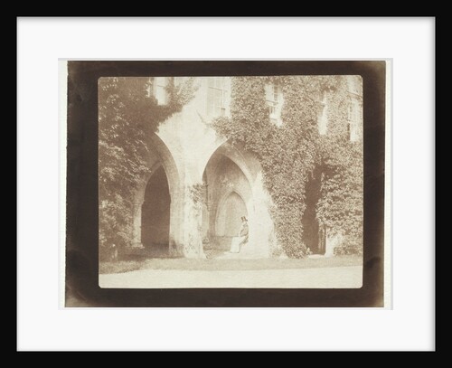 Calvert Jones Seated in the Sacristy of Lacock Abbey, 1845 by William Henry Fox Talbot