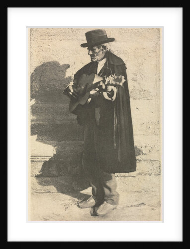 Camera Work: A Blind Musician - Granada, 1914 by James Craig Annan