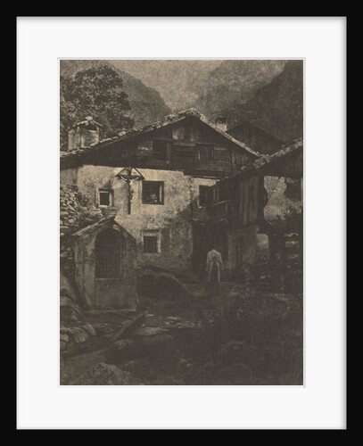 Camera Work: A Village Corner, 1906 by Professor Hans Watzek