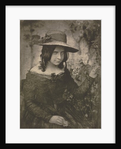 Camera Work: Girl in Straw Hat, 1912 by David Octavius Hill