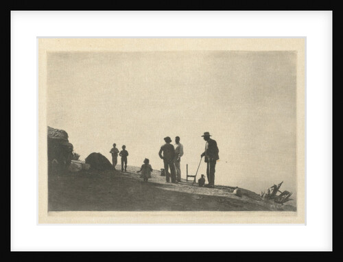 Camera Work: Group on a Hill Road - Granada, 1914 by James Craig Annan