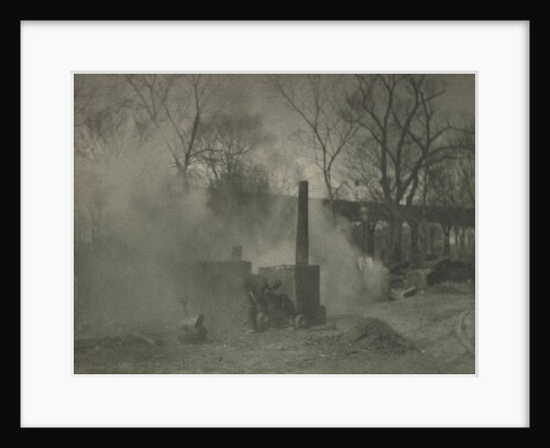 Camera Work: The Asphalt Paver; New York, 1892 by Alfred Stieglitz