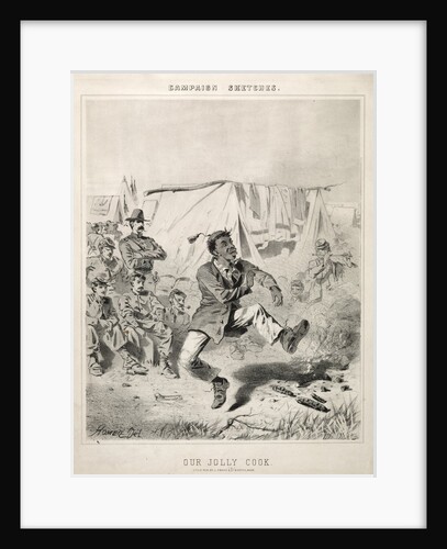 Campaign Sketches: Our Jolly Cook, 1863 by Winslow Homer