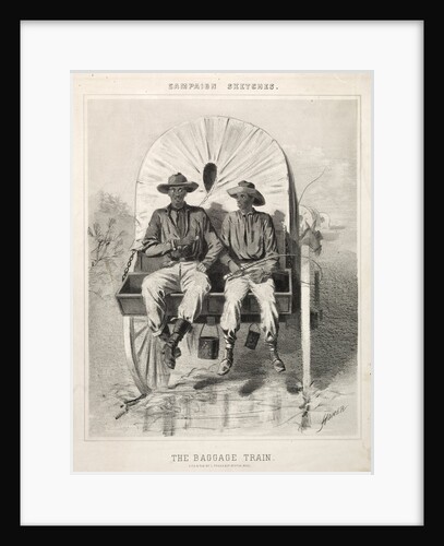 Campaign Sketches: The Baggage Train, 1863 by Winslow Homer