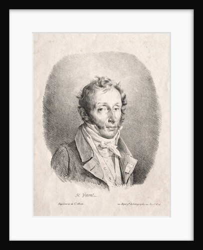 Carle Vernet, 1817 by Horace Vernet