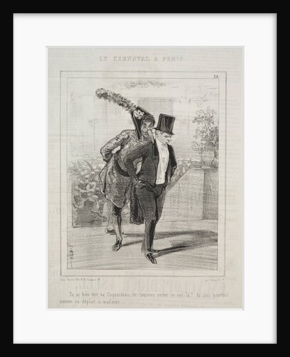 Carnaval, 1841-1843 by Paul Gavarni