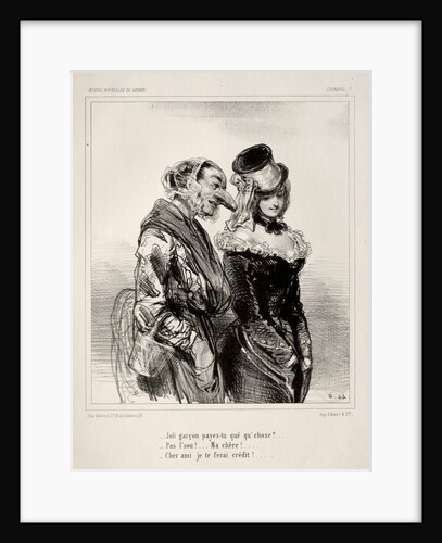 Carnaval by Paul Gavarni