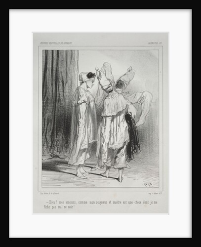 Carnaval by Paul Gavarni