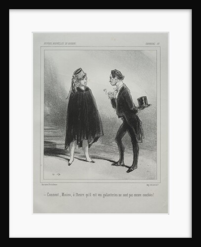 Carnaval by Paul Gavarni