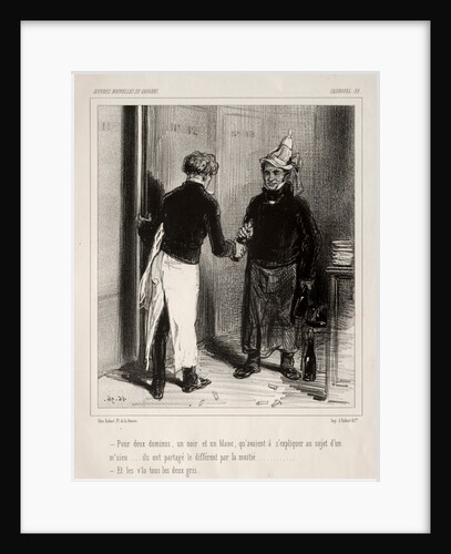 Carnaval by Paul Gavarni