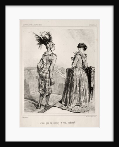 Carnaval by Paul Gavarni